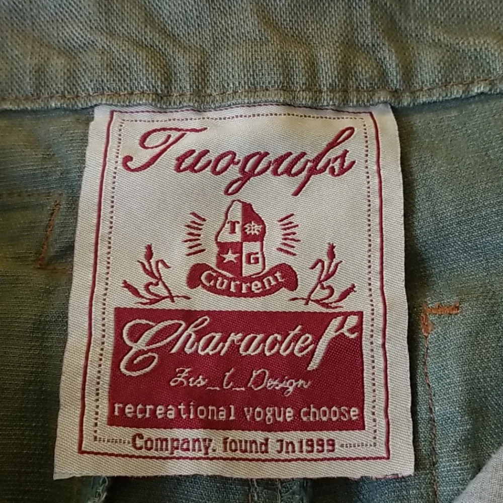Current Character Cargo Jeans Green Small
